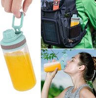 Mélangeur électrique multifonctionnel 420 ML Fruit Smoothie Juicer USB Portable Blender avec paille