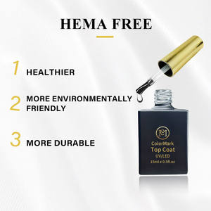 Ensemble de <span class=keywords><strong>Base</strong></span> en <span class=keywords><strong>Gel</strong></span> Transparent et Super <span class=keywords><strong>Top</strong></span> <span class=keywords><strong>Coat</strong></span> Sans Hema 15ml Vente en Gros - Product Image 3