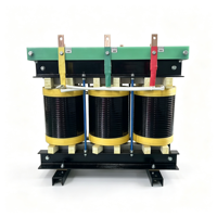 Transformateur de puissance sec triphasé basse tension 50 kVA 0,8 kV/0,38 kV/0,22 kV/0,11 kV à bobinage en aluminium et cuivre