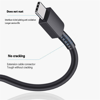 Câble de charge rapide PD 25W double Type C mâle-mâle, câble de données USB-C pour Samsung Galaxy S23 S22 iPhone 15