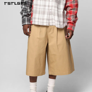 Shorts Bermuda personnalisés taille haute décontractés en polyester recyclé pour l'été, exploration urbaine, shorts cargo doux au toucher - Product Image 1