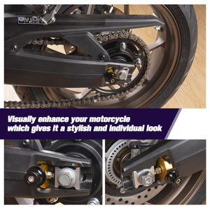 XXUN motocicleta rueda trasera horquilla eje deslizante basculante carretes soporte Pick up para <span class=keywords><strong>Honda</strong></span> CB650R <span class=keywords><strong>CBR650R</strong></span> 2019 2020 2021 2022 <span class=keywords><strong>2023</strong></span> - Product Image 2