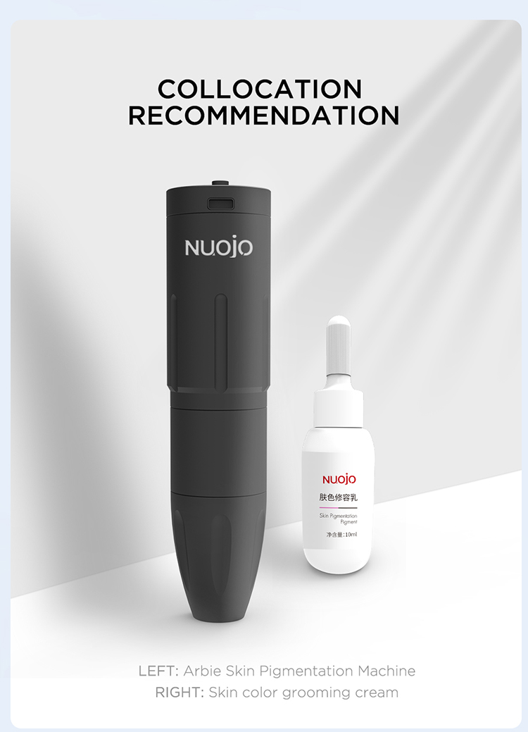 Système de reconnaissance semi permanent de peau de Pigmentenpmu Smart de peau de NUOJO