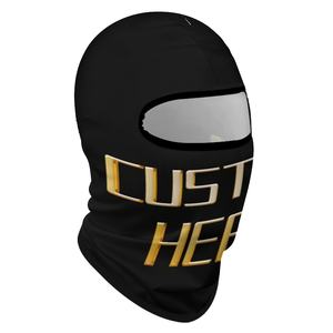 JX <span class=keywords><strong>Cagoule</strong></span> personnalisable Foulard <span class=keywords><strong>Photo</strong></span>/Texte Design, Respirant Stretch Fit Face Mask Ski, Randonnée-Noël, Halloween - Product Image 2