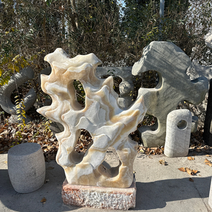 Rocce del paesaggio di onice lucidato decorativo in pietra naturale per il <span class=keywords><strong>giardino</strong></span> - Product Image 4