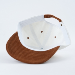 Snapback <span class=keywords><strong>cap</strong></span> tùy chỉnh vải to sợi vải 6 Bảng điều khiển không có cấu trúc hat thời trang <span class=keywords><strong>cap</strong></span> hỗ trợ Logo tùy biến hai tông màu nâu <span class=keywords><strong>cap</strong></span> - Product Image 6