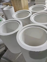 Isolation feu unique en fibre de céramique, forme sous vide pour four de poterie