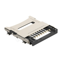 Denentech nouveau produit Micro SD H1.28 5A courant nominal connecteur de carte micro sim sd en stock