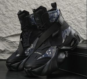 New High Cut Thick Sole Height Increasing <strong>Outdoor</strong> Fashionable Casual <strong>Shoes</strong>, Running Sports <strong>Basketball</strong> <strong>Shoes</strong> - Product Image 1