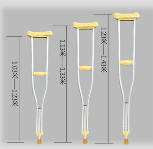 Хит продаж: Многофункциональные ходунки-костыли для пожилых людей из алюминиевого сплава с регулируемым сиденьем, средний размер - Product Image 6