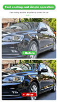 Spray de Revestimiento Cerámico Nano Car Care Magic 473ml - Sellador de Pintura Hidrofóbico de Secado Rápido para Detallado de Automóviles