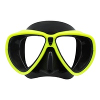 Masque de plongée en apnée, lunettes de plongée sous-marine, grand joint, masque en verre trempé, lunettes