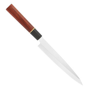 Set di coltelli da pesce per Sushi giapponesi fatti a mano-Yanagiba Kiritsuke <span class=keywords><strong>Deba</strong></span> con manico in ebano e palissandro nero - Product Image 1