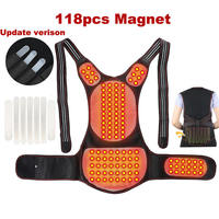 Support dorsal magnétique, aimants, thérapie chauffante, gilet, ceinture de maintien, correcteur de posture, colonne vertébrale, dos, épaule, correction de la posture lombaire