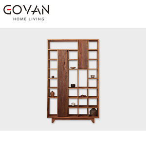 Wabi Sabi, armario lateral de madera, librería, sala de estar de madera de olmo de calidad - Product Image 1