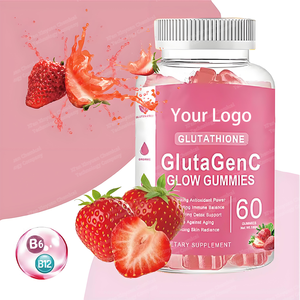 Gomitas de L-Gluta+Colágeno de Marca Privada, Suplemento Dietético Natural, Vitamina C, Gomitas Blanqueadoras de Piel para Apoyo Antioxidante - Product Image 2