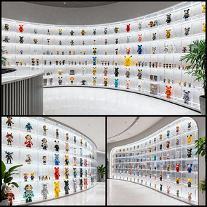 מדף אחסון לתצוגה בארון, אקרילי, לנעליים, כובעים ותיקים, סטנדרט סחר חוץ אירופאי-אמריקאי, רב מכר. - Product Image 4