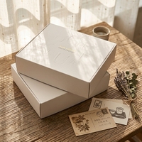 Venta al por Mayor de Cajas de Embalaje de Papel Reciclado Ecológicas con Logotipos en Relieve para Ropa Interior Térmica, Calcetines y Pieles - Diseño Moderno y Lujoso
