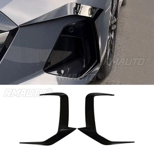 Car Side Bumper Air Intake Vent <b>Splitter</b> Accessories For BMW 5 Series G60 2023-2024 Bumper <b>Splitter</b> Cover Air Vent Trim Body Kit - Product Image 1