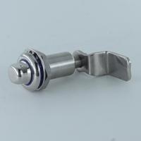 Loquet à came à compression hygiénique SUS316 IP69K SW13 avec conception de barillet propre pour panneaux de machines alimentaires