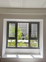 Venta Directa de Fábrica: Ventanas Corredizas de Aluminio con Vidrio Resistente a Huracanes para Bahamas