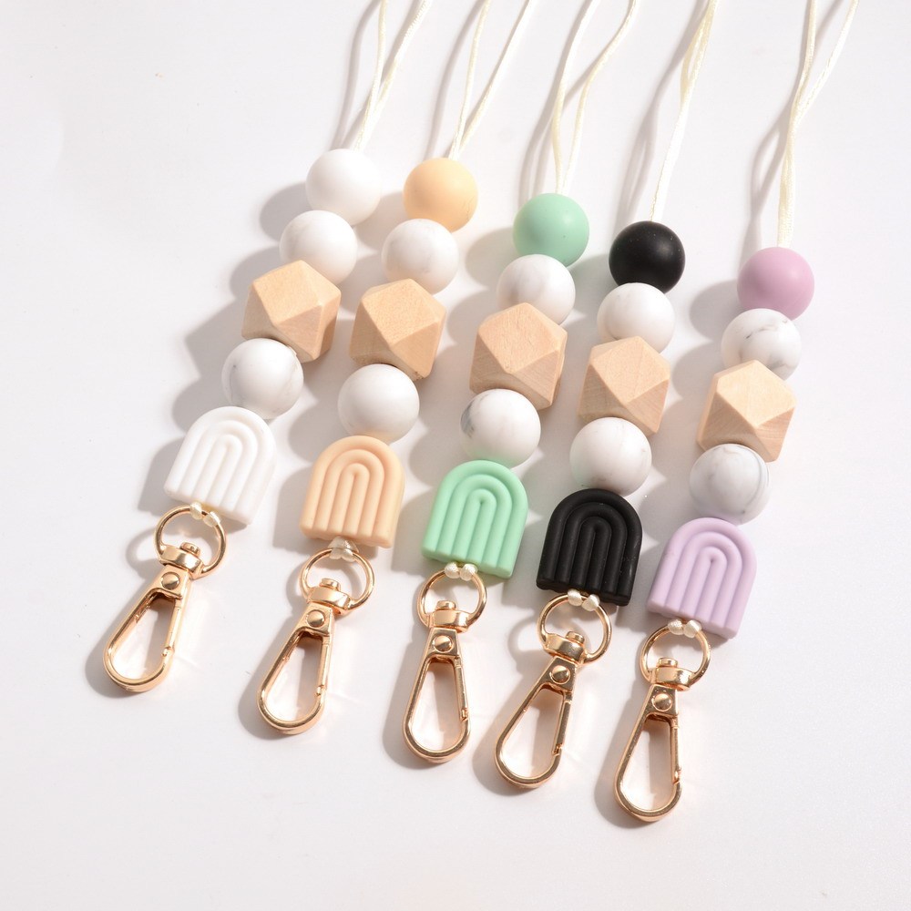 New ZICHUAN Brand Model ZC-50485 Original Design Cartoon Book Necklace Pendant Keychain Silicone Beaded Handmade Pendant Lanyard Image 4