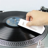 Nouveautés Brosse de nettoyage pour disques vinyles Accessoires pour le nettoyage des disques vinyles Kit d'entretien pour brosse à disques vinyles