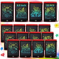 Tablette d'écriture LCD pour enfants 8,5 pouces, tableau à gribouiller effaçable – Jouet éducatif coloré en gros, cadeau d'anniversaire ou de Noël pour
