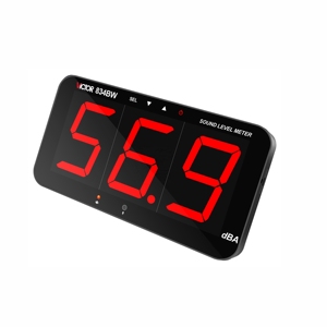 Sonometre numérique VICTOR 834BW avec alarme, écran 4 pouces, WiFi Bluetooth - Moniteur de niveau sonore mural 30-130dB - Product Image 6