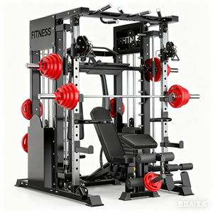 Vente chaude : Équipement de gymnastique à domicile – Machine Smith Squat, Câble Crossover pour <span class=keywords><strong>musculation</strong></span> et entraînement spor - Product Image 4