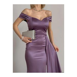 Abito lungo Maxi da donna con colletto Madonna - Product Image 2