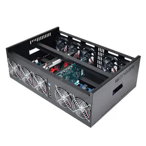 Boîtier pour serveur d'ordinateur, accessoires de haute qualité, pas cher, compatible avec processeur 8GPU/9GPU, utilisation professionnelle