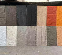 Veneer Batu Buatan PU Kelas Atas, Panel Tipis Ringan, Mudah Dipotong, untuk Latar Belakang Meja Resepsi & Dinding Penahan Taman