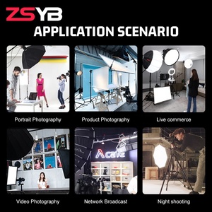 ZSYB CRI97 Haute Lumens APP Contrôle Portable Youtube <span class=keywords><strong>Tiktok</strong></span> 80watt Photographie Led Vidéo <span class=keywords><strong>Lampe</strong></span> - Product Image 6