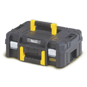 Boîte à outils Stanley Pro Stack Fatmax 350 mm en plastique étanche empilable avec fermeture à loquet - Product Image 1