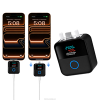 Separador de Carga Inteligente X02 con Expulsión Automática, 140W, Tipo C, Pantalla Digital, Desconexión Automática, Adaptador de Cargador de Seguridad