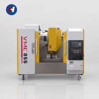 Fresadora CNC Vertical Industrial VMC855 para Piezas de Ingeniería de Precisión, Procesamiento de Aluminio y Acero