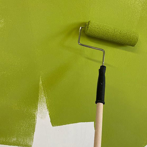 Peinture acrylique à faible teneur en COV, émulsion liquide, revêtement à haute couvrance, couleur verte personnalisable, peinture murale intérieure écologique - Product Image 2