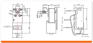 Moteurs à engrenage à vis sans fin 12V Moteur réducteur à vis sans fin DC 24V avant et arrière autobloquant vitesse réglable Moteur à engrenages à brosse DC - Product Image 4