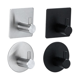 Gancio Singolo in Acciaio Inox per Armadio, Appendiabiti, Espositore, Bagno, Cucina - Stile Nord Europeo Cina - Product Image 1