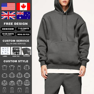 Sudaderas con Capucha de Algodón Unisex de Alta Calidad KingSen, Ropa Casual Cómoda para Invierno, Sudadera con Capucha Lisa para Hombre y Mujer - Product Image 2