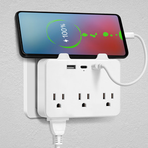 <span class=keywords><strong>Regleta</strong></span> de <span class=keywords><strong>Enchufes</strong></span> con USB Tipo-C Personalizada para Fácil Portabilidad OEM ODM <span class=keywords><strong>Protección</strong></span> Multicapa Fácil de Transportar OEM - Product Image 1