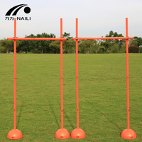 Vente en gros de haute qualité pour l'entraînement de vitesse et d'agilité, mâts et bases de drapeau d'angle, ensemble d'équipement d'entraînement de football
