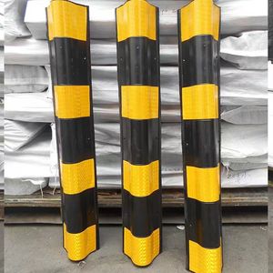 Haute qualité sécurité routière mur caoutchouc <span class=keywords><strong>coin</strong></span> garde Anti-collision <span class=keywords><strong>coin</strong></span> gardes jaune noir réfléchissant <span class=keywords><strong>coin</strong></span> garde - Product Image 6