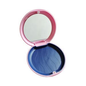 Private logo Round Shape Aligner <strong>case</strong> Magnetic Braces Storage Boxes Colorful Dental <strong>Retainer</strong> <strong>Cases</strong> with Mirror - Product Image 2