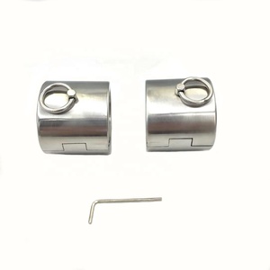 Black Emperor Giocattoli Sexy per Coppie Prodotti per Bondage <span class=keywords><strong>Manette</strong></span> di Alta Qualità in Acciaio Inossidabile Giocattoli Sessuali per Adulti Uso Medico - Product Image 4