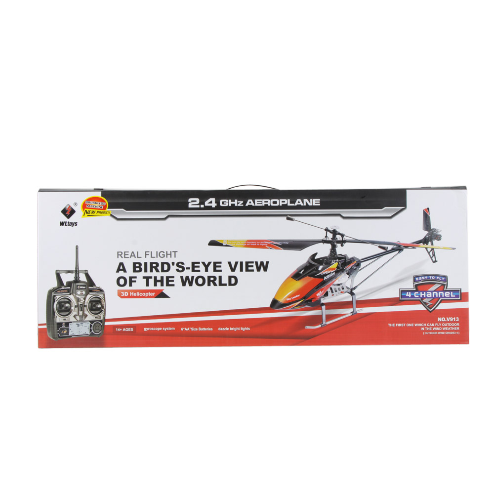 美品　Wltoys V913 ラジコンヘリコプター ブラシモーター Wltoys V913 Helicopter - Fun and Thrill with Brushless Motor
