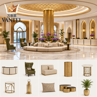 Vantel, fabricant de mobilier d'hôtel 4 étoiles, canapés de luxe, comptoirs de réception, tables basses, équipements hôteliers FF&E