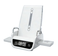 Nouvelle arrivée : support magnétique pour smartphone, chargeur sans fil 3-en-1 avec sortie 15W Type-C, affichage de l'heure, QC3.0/PD2.0, montre connectée