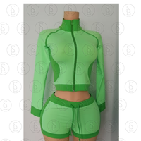 Ensemble 2 pièces pour femmes : Veste zippée et robe de survêtement Y2K, tenue streetwear sportive, idéal pour les grandes tailles